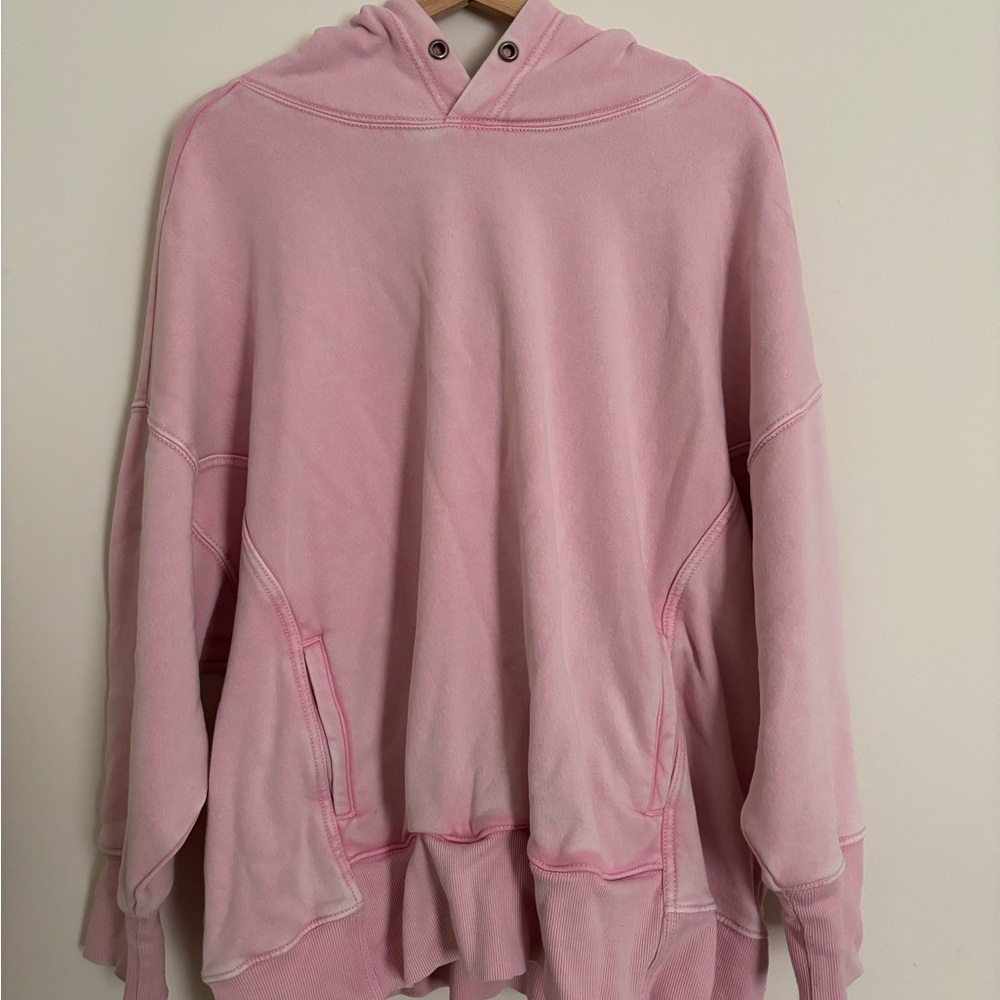 Free people sprint to the finish hoodie size small